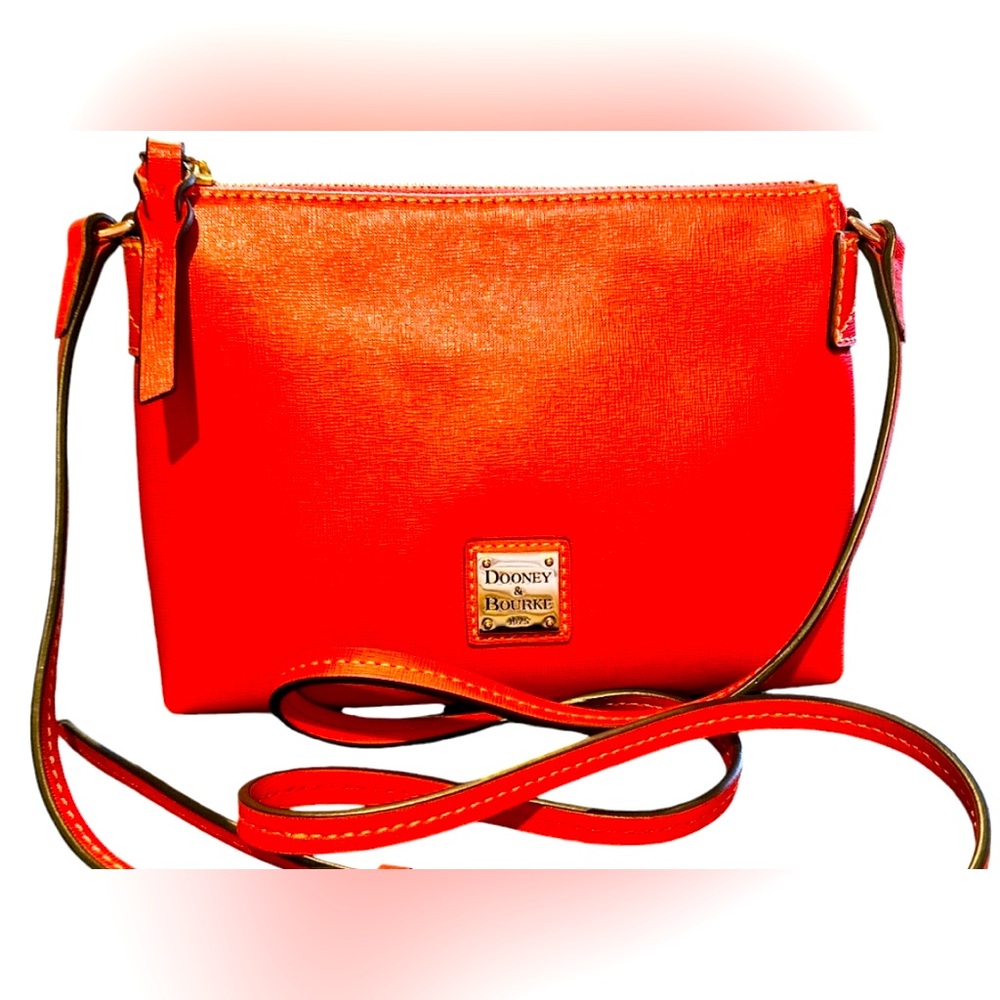 Dooney & Bourke Saffiano Red Crossbody Bag